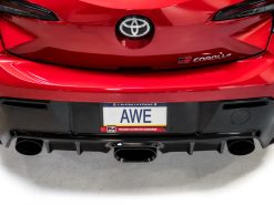 AWE Tuning 2023+ Toyota GR Corolla Track Edition Exhaust - Diamond Black Tips - Image 11