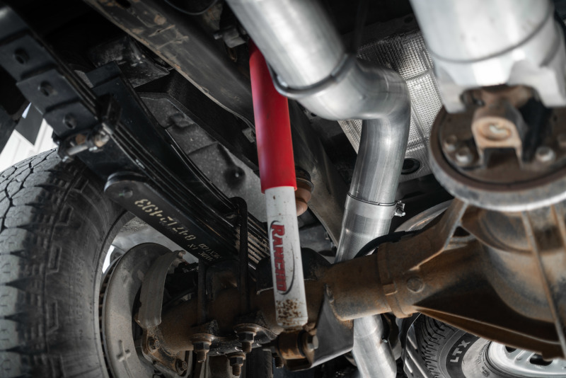 MBRP 2020+ GMC/Chevy 2500/3500 6.6L Duramax 4in Mand Bent Tubing Pro-Ser Cat Back Single Side - Blk - Image 2