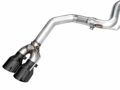 AWE 2024 Ford Mustang Dark Horse S650 RWD Track Edition Catback Exhaust w/ Quad Diamond Black Tips - Image 9