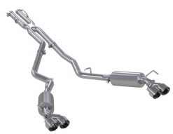 Alternative view of MBRP 20-21 Ford Explorer ST 3.0L Ecoboost SS 2.5in Dual Rear Exit w/ Quad Tips - AL