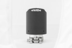 Alternative view of MBRP Universal Carbon Fiber Tip 4in OD/2.5in Inlet/6.5in L