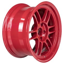 Alternative view of Enkei RPF1 17x9 5x114.3 22mm Offset 73mm Bore Competition Red Wheel