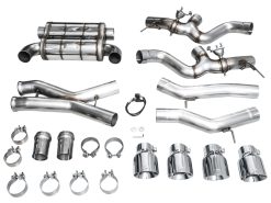 AWE Tuning 23-24 BMW G87 M2 SwitchPath Edition Exhaust - Chrome Silver Tips - Image 12