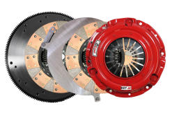 McLeod RXT Twin Disc Clutch Kit Chevy LSA/LT1/LT4 1-1/8 X 26 Spline 8 Bolt Crank Steel FW Retro Fit