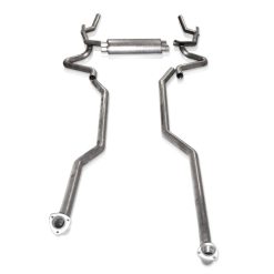 Alternative view of Stainless Works Chevy Camaro 1970-81 Exhaust Transversed Stainless
