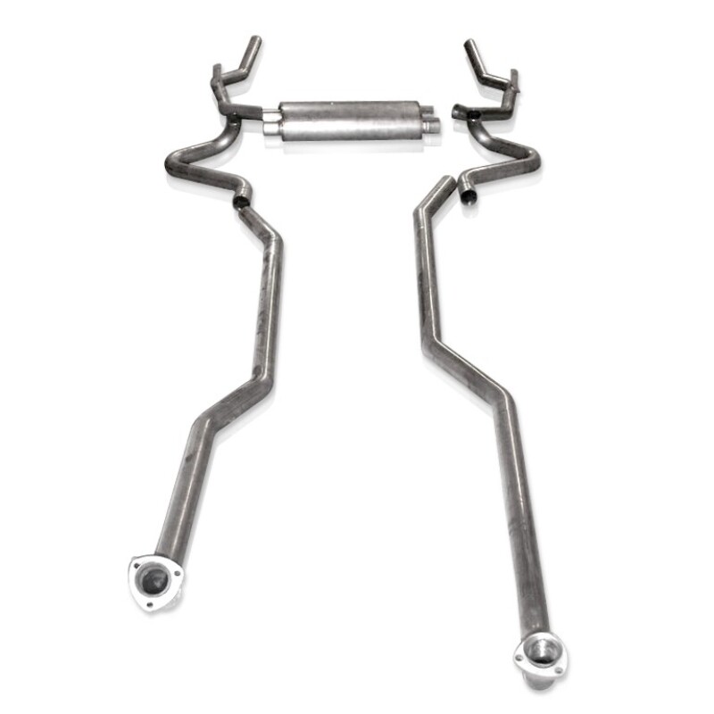 Stainless Works Chevy Camaro 1970-81 Exhaust Transversed Stainless - Image 2