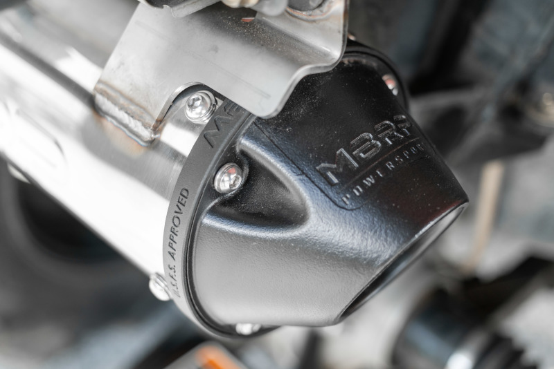 MBRP 15-Up Can-Am OUtlander 450/500/570 US Market Only 5in Performance Series T304 Slip-on Exhaust - Image 3
