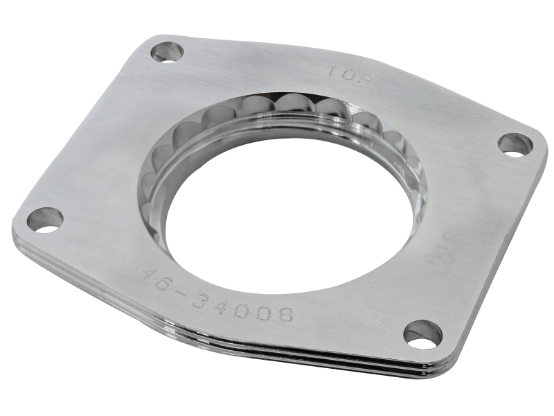 aFe Silver Bullet Throttle Body Spacers TBS 2014 GM Silverado/Sierra 1500 V8 5.3L - Image 2