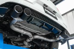 MBRP 15-19 VW Golf R MK7/MK7.5 3in T304 Cat Back Exhaust w/ Carbon Fiber Tips - Image 3