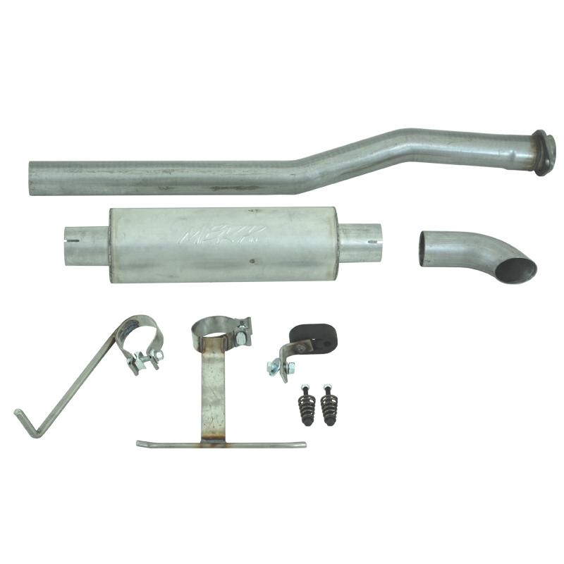 MBRP 98-11 Ford Ranger 3.0/4.0L Cat Back Single Side Turn Down Aluminized Exhaust - Image 5