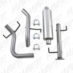 MBRP 2007-2009 Toyota FJ 4.0L V6 Cat Back Single Rear Exit Off-Road Tail No tip - Image 5