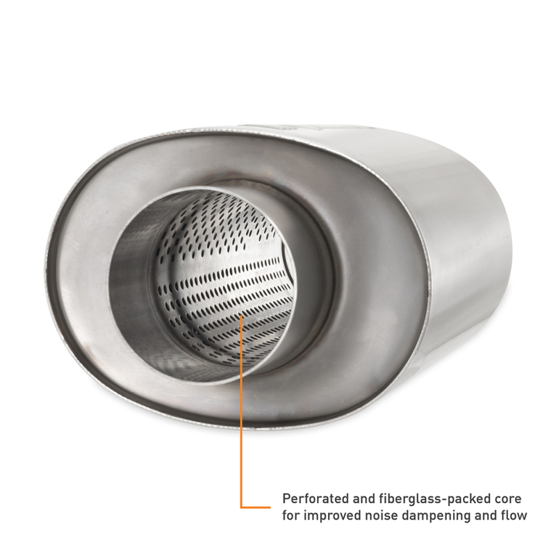 Mishimoto Universal Resonator with 2.5in Inlet/Outlet - Brushed - Image 4