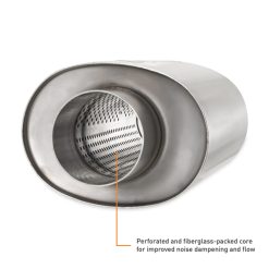 Mishimoto Universal Resonator with 3in Inlet/Outlet - Brushed - Image 4