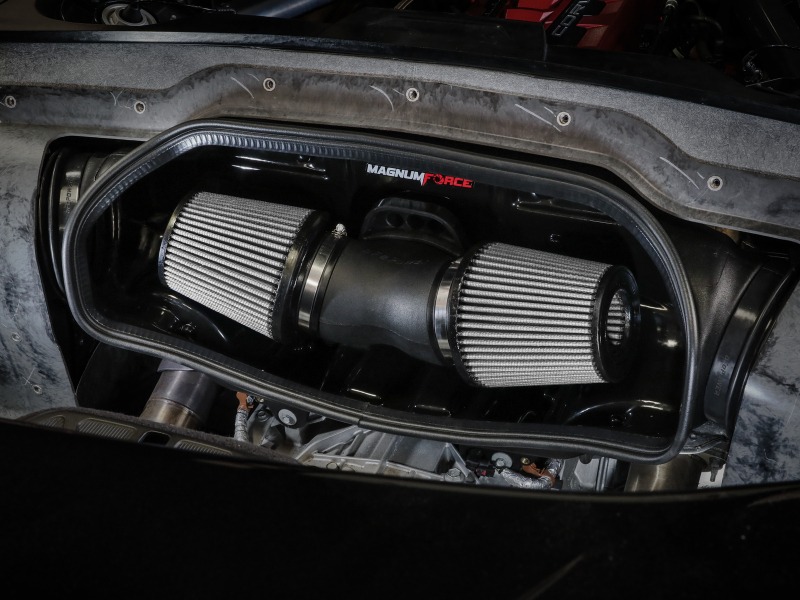 aFe 20-23 Chevy Corvette C8 Magnum FORCE Stage-2 Cold Air Intake w/ Pro DRY S Filters - Image 9