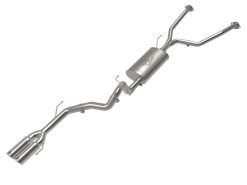 aFe 23-24 Toyota Sequoia V6 3.4L Vulcan Series 2-1/2in to 3in 304 SS Cat-Back Exhaust w/Polished Tip