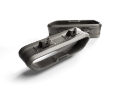 Alternative view of Akrapovic 2025 Mercedes-AMG G63 (W465) Tail Pipe Set (Titanium)
