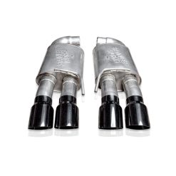 Alternative view of Stainless Works 18-21 Mustang GT Axleback Legend Exhaust - Black Tips