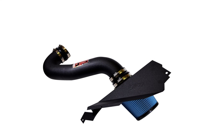 Injen 14-20 Dodge Durango R/T 5.7L V8 Wrinkle Black Power-Flow Air Intake System - Image 3