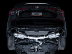 AWE Tuning 22+ Honda Civic Si/Acura Integra Touring Edition Catback Exhaust - Dual Diamond Black Tip - Image 18