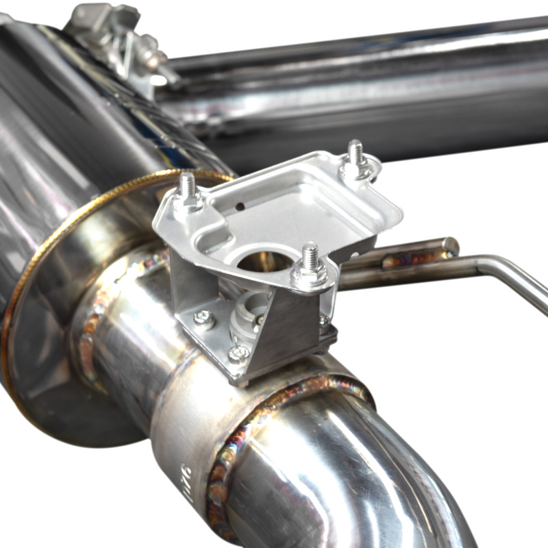 Injen 20-21 Toyota Supra 3.0L Turbo 6cyl SS Cat-Back Exhaust w/ Burnt Tips - Image 4