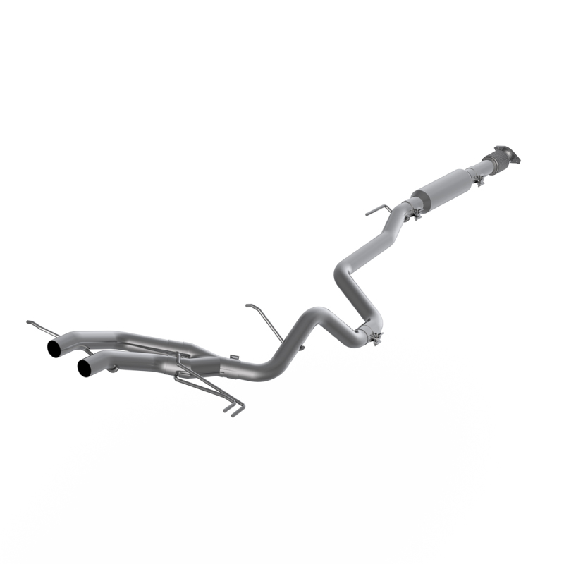 MBRP 13-18 Hyundai Veloster Turbo 2-1/2in Cat Back Dual Exit - T304 - Image 2