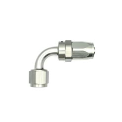 Alternative view of DeatschWerks 8AN Female Swivel 90-Degree Hose End CPE