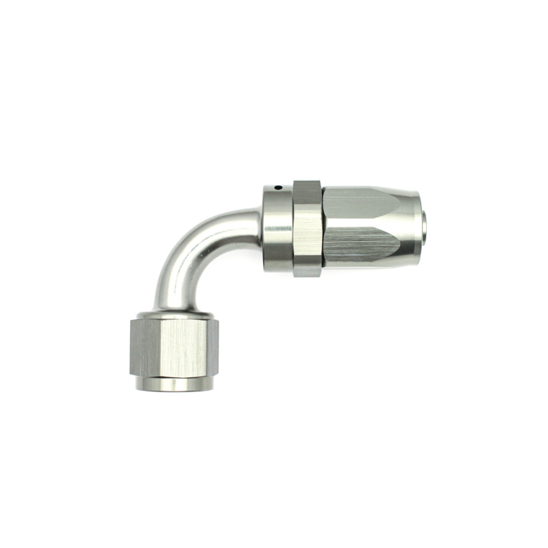 DeatschWerks 8AN Female Swivel 90-Degree Hose End CPE - Image 2