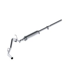 Alternative view of MBRP 2009-2013 Chev/GMC 1500 4.8/5.3L (excl 8ft bed) Cat Back Single Side AL P Series Exhaust