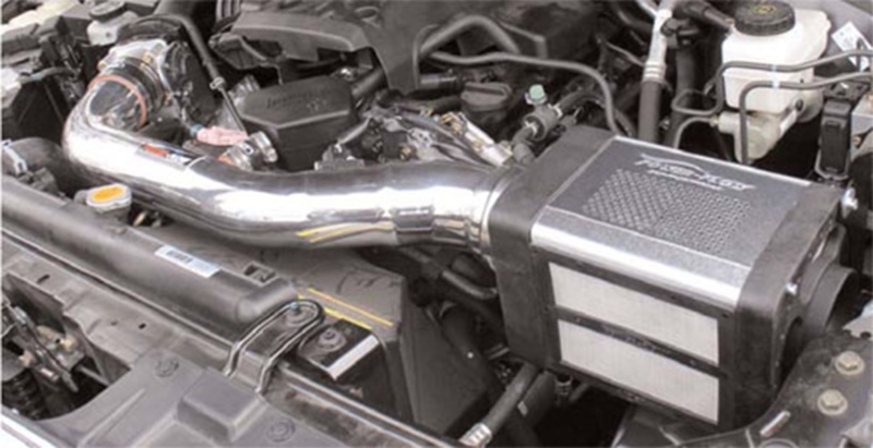 Injen 05-19 Nissan Frontier 4.L V6 w/ Power Box Wrinkle Black Power-Flow Air Intake Syst - Image 5