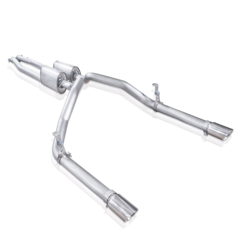 Stainless Works Chevy Silverado/GMC Sierra 2007-16 5.3L/6.2L Exhaust Under Bumper Exit - Image 3