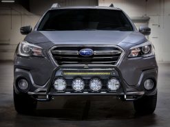 aFe POWER 15-19 Subaru Outback H4 2.5L / H6 3.6L Terra Guard Front Bumper - Black - Image 4