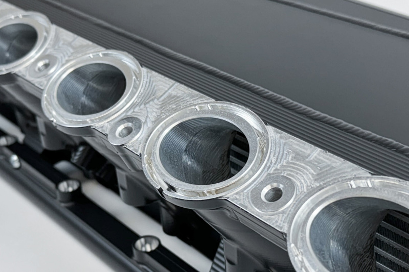 CSF Gen 2 B58 Race X Charge-Air-Cooler Manifold - Thermal Black Finish - Image 8