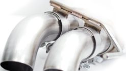 Stainless Works 2011-14 Ford F-150 Raptor Exhaust X-Pipe Resonator Dump In Front Of Rear Axle - Image 4