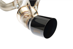 Invidia 2022+ Nissan Z 70mm N1 Cat Back Exhaust - Black Tips - Image 3
