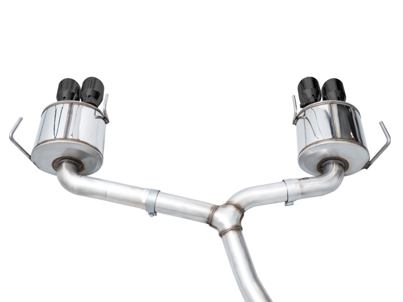 AWE Tuning 2022+ VB Subaru WRX Touring Edition Exhaust - Diamond Black Tips - Image 10
