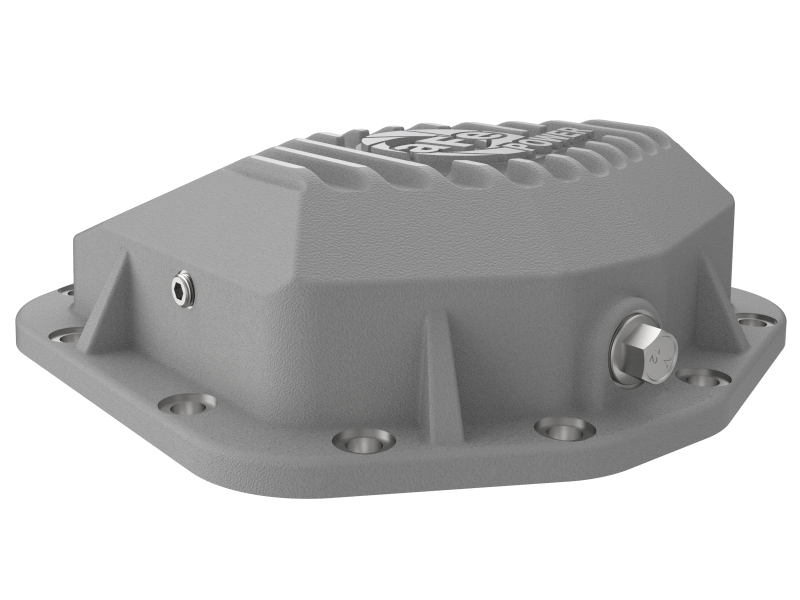 aFe Power Street Series Rear Differential Cover Raw w/Machined Fins 18-21 Jeep Wrangler JL Dana M200 - Image 6