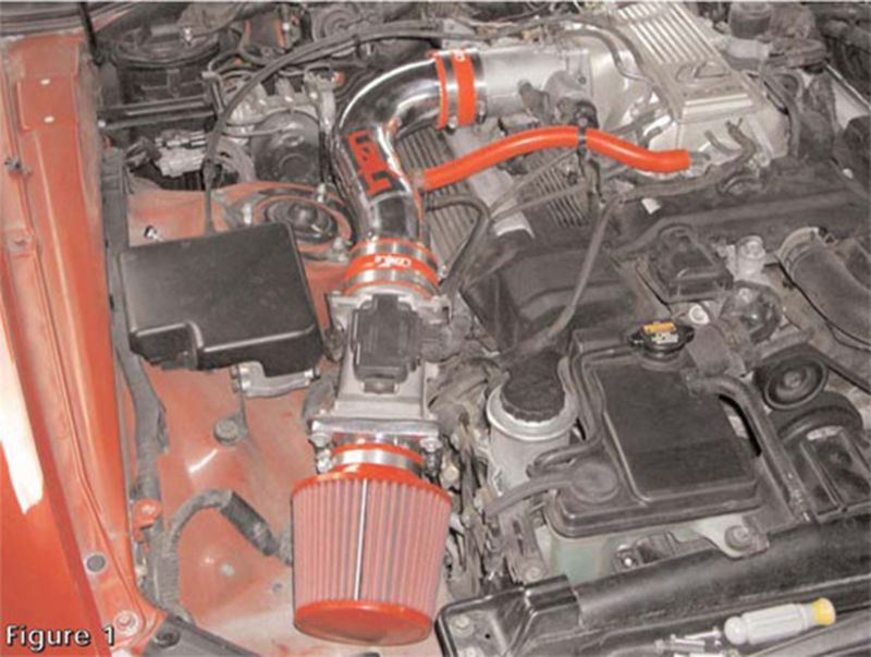 Injen 92-95 SC400 w/ Heat Shield Polished Short Ram Intake - Image 3