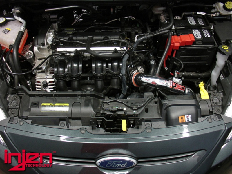 Injen 14-19 Ford Fiesta 1.6L Black Cold Air Intake - Image 4