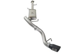 aFe MACH Force Xp 3in SS Cat-Back Single Side Exit Exhaust w/Black Tips 07-14 Toyota FJ Cruiser - Image 3