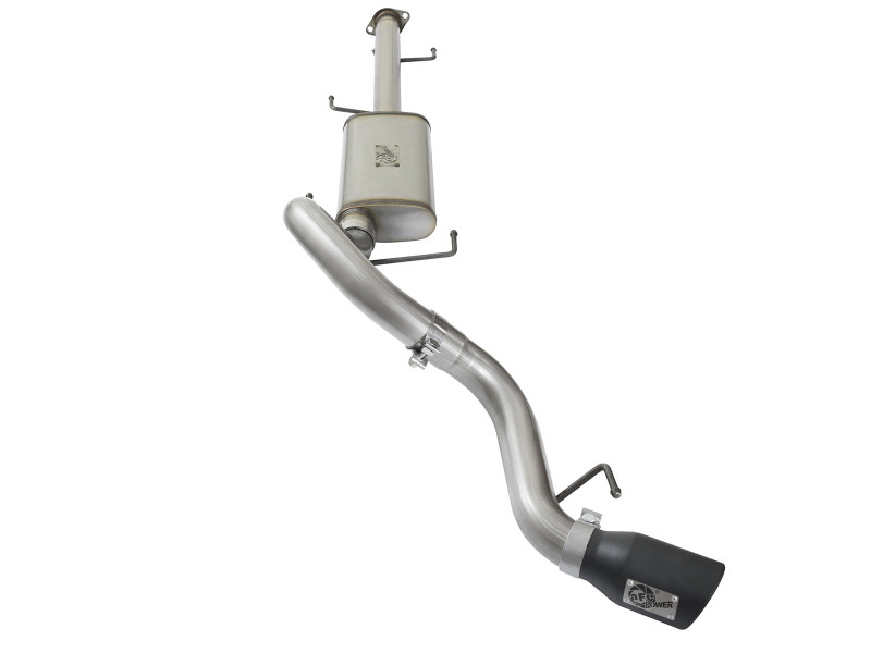 aFe MACH Force Xp 3in SS Cat-Back Single Side Exit Exhaust w/Black Tips 07-14 Toyota FJ Cruiser - Image 3