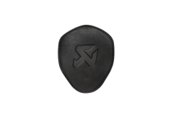 Akrapovic Leather Headphones Case - Black