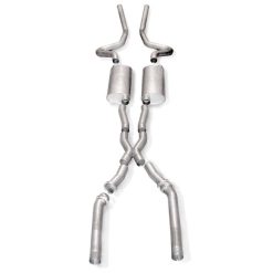Stainless Works Chevy Chevelle Small/Big Block 1968-72 Exhaust 3in System with X-pipe