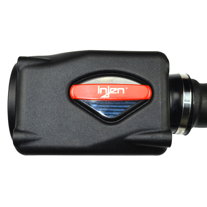 Injen 06-09 FJ 4.0L V6 w/ Power Box Wrinkle Black Power-Flow Air Intake System - Image 6
