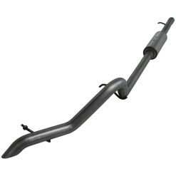 MBRP 2007-2009 Jeep Wrangler (JK) 3.8L V6 4 dr Off-Road Tail Pipe Muffler before Axle - Image 3