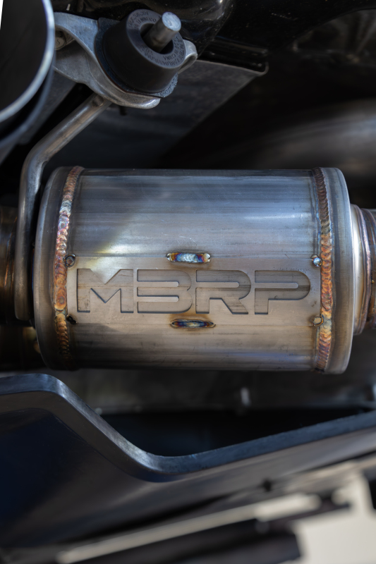 MBRP 20-24 Chevrolet Corvette C8 3in Active Cat Back Quad Split Rear Exit Exhaust w/ AFM Sims - Image 4