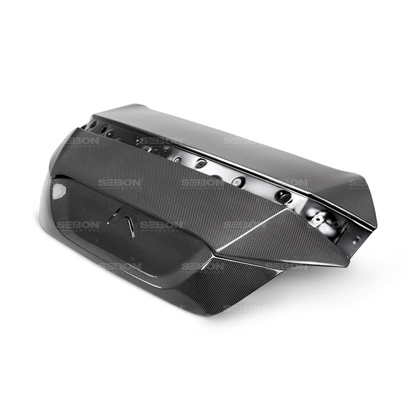 Seibon 2016 Honda Civic 2 Door Coupe FC4 Carbon Fiber Gloss Finish Trunk Lid - Image 8