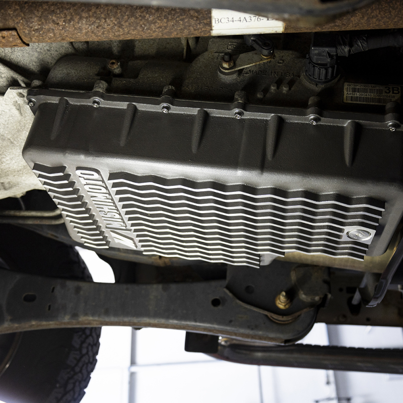 Mishimoto 2011+ Powerstroke 6R140 Transmission Pan - Cast - GR - Image 4