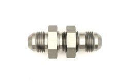 DeatschWerks 8AN Male Flare To 8AN Male Flare Bulkhead Adapter (Incl. Nut) - Image 3