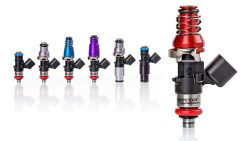 Alternative view of Injector Dynamics ID1050X Injectors 14mm (Purple) Adaptors (Set of 10)
