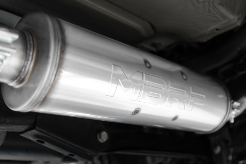 MBRP 15-20 GM Tahoe/Suburban/Yukon/Yukon XL/Escalade T304 Stainless Steel 3in. Cat Back -Single Side - Image 3